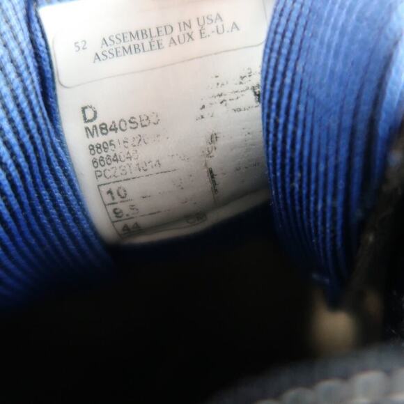 New Balance Shoes Mens 10 Athletic Trainers 840v3 Walk Run Active Casual Grey - Picture 13 of 14